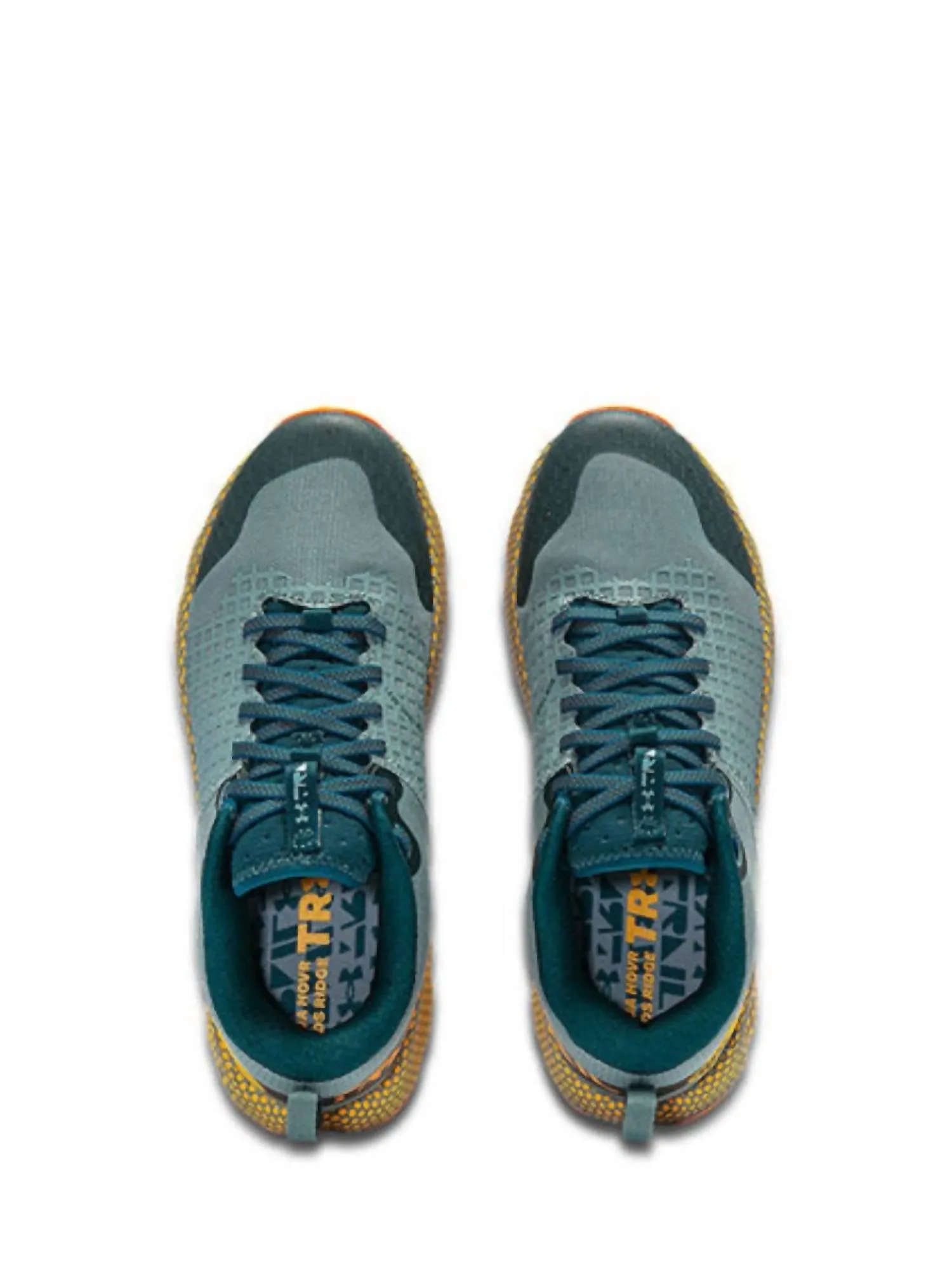 Women's Hovr Ridge Trail Running Shoes -Medium Width In Green,yellow