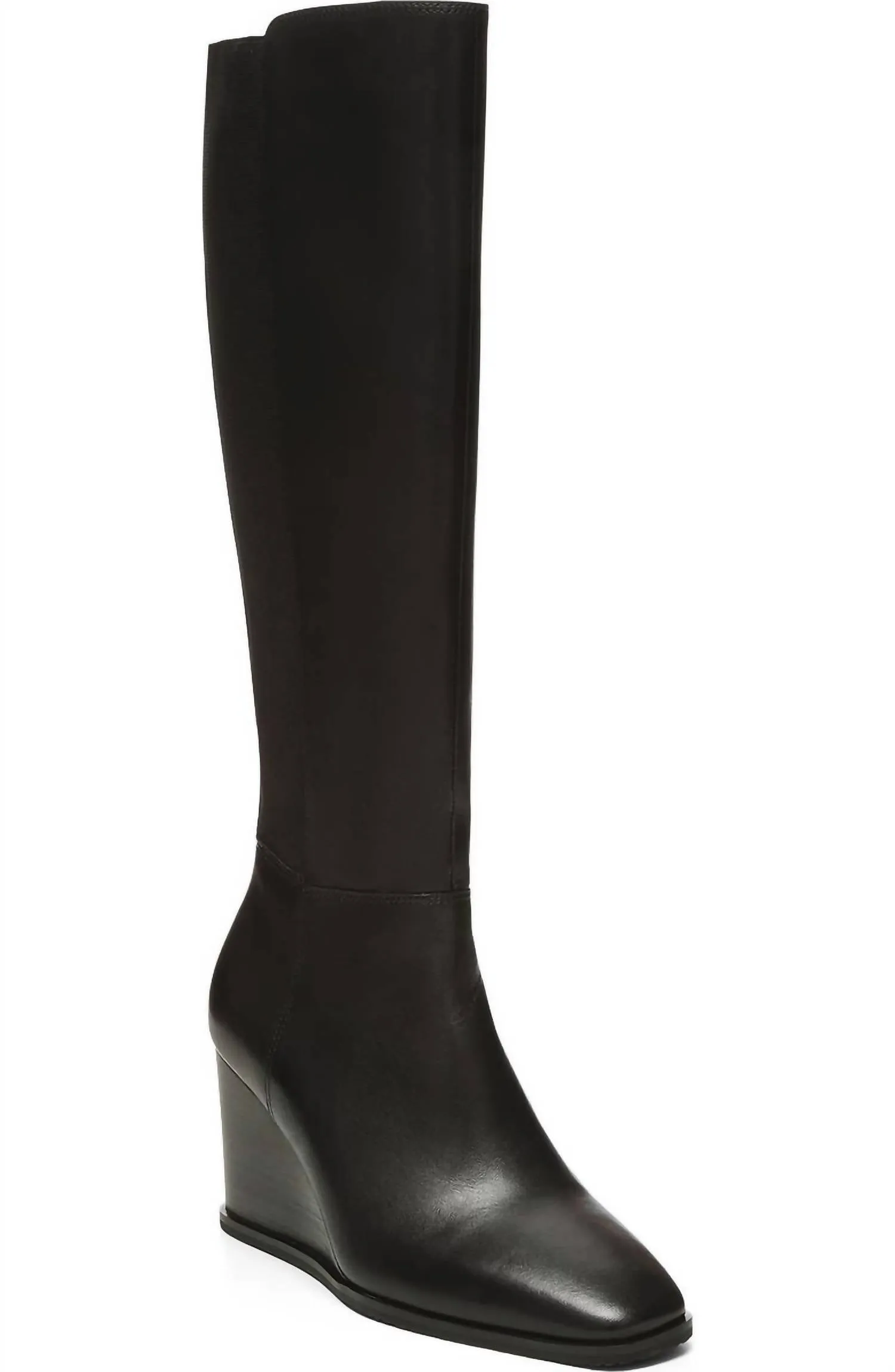 Women's Jessica Wedge Boots In Black