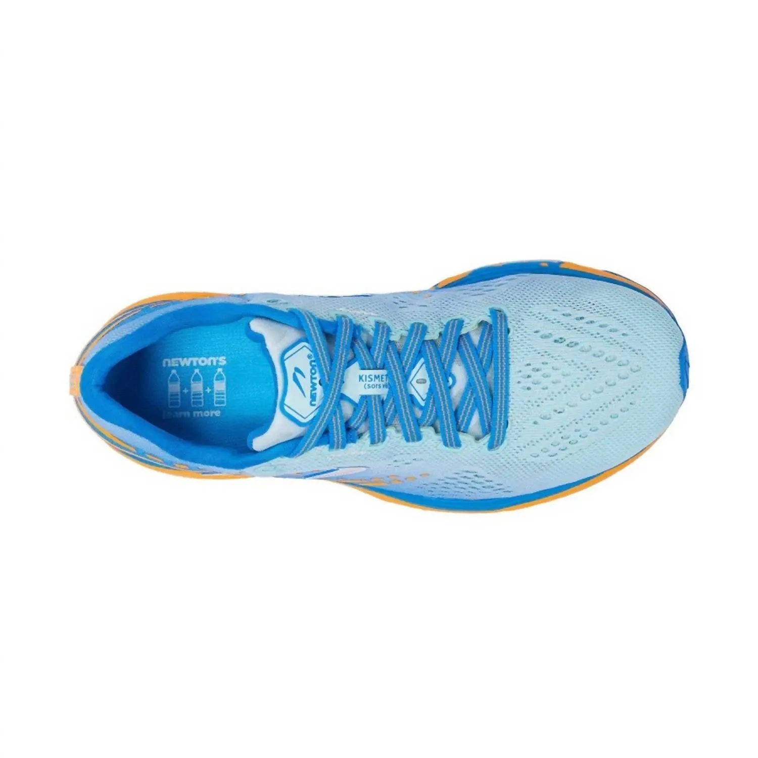 Women's Kismet 8 Running Shoes In Arctic Blue/peach