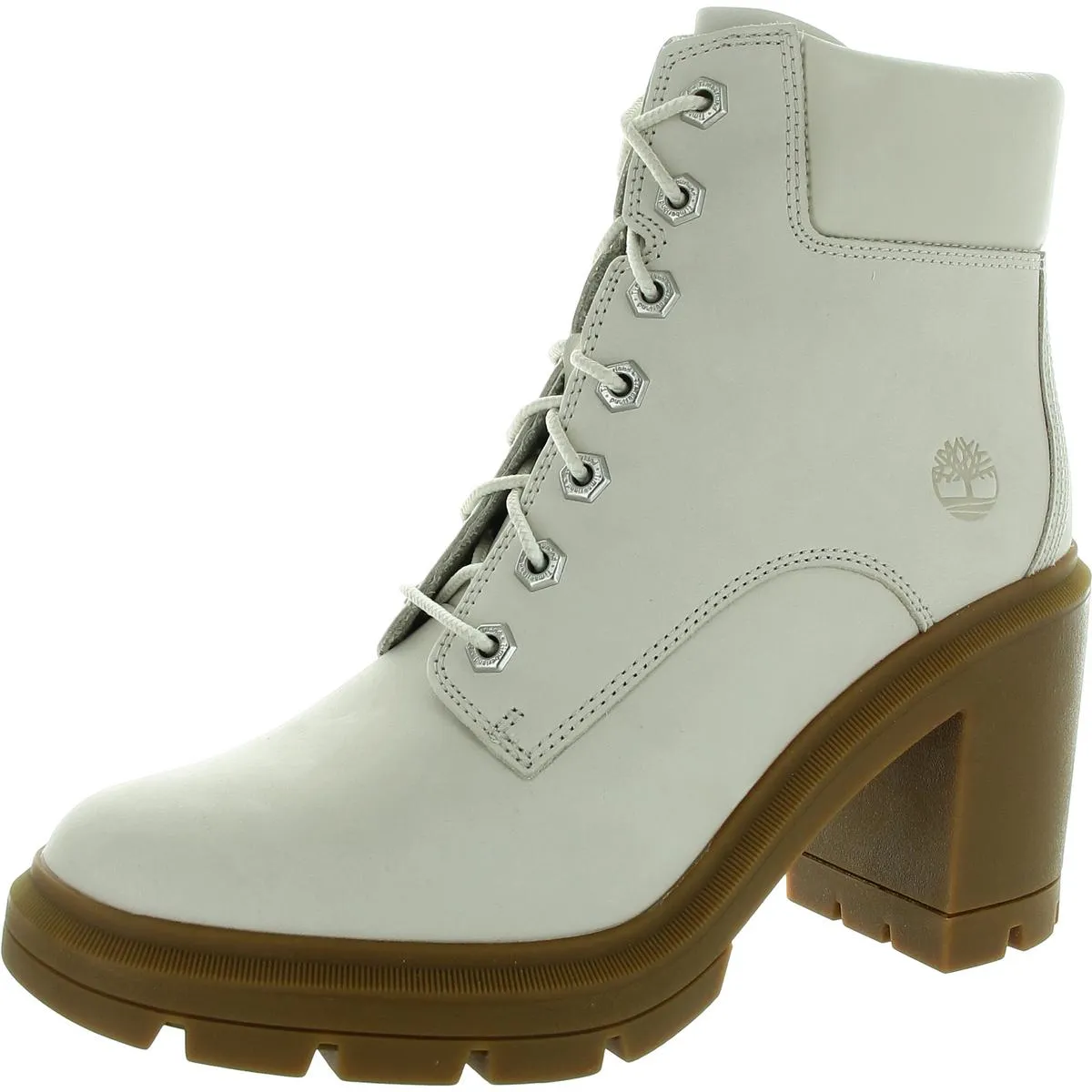 Womens Lace-Up Mid-Calf Boots