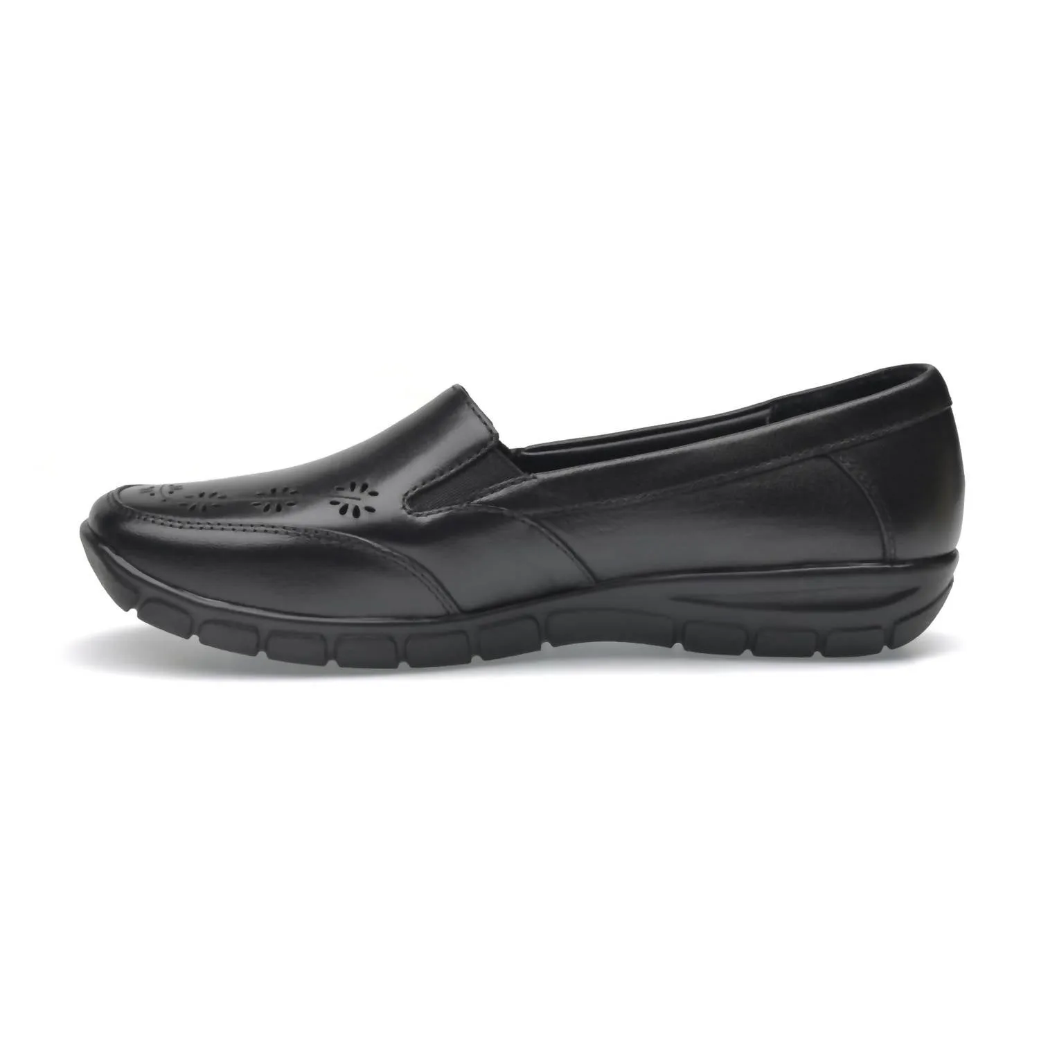 Women's Lambskin Moccasin In Black
