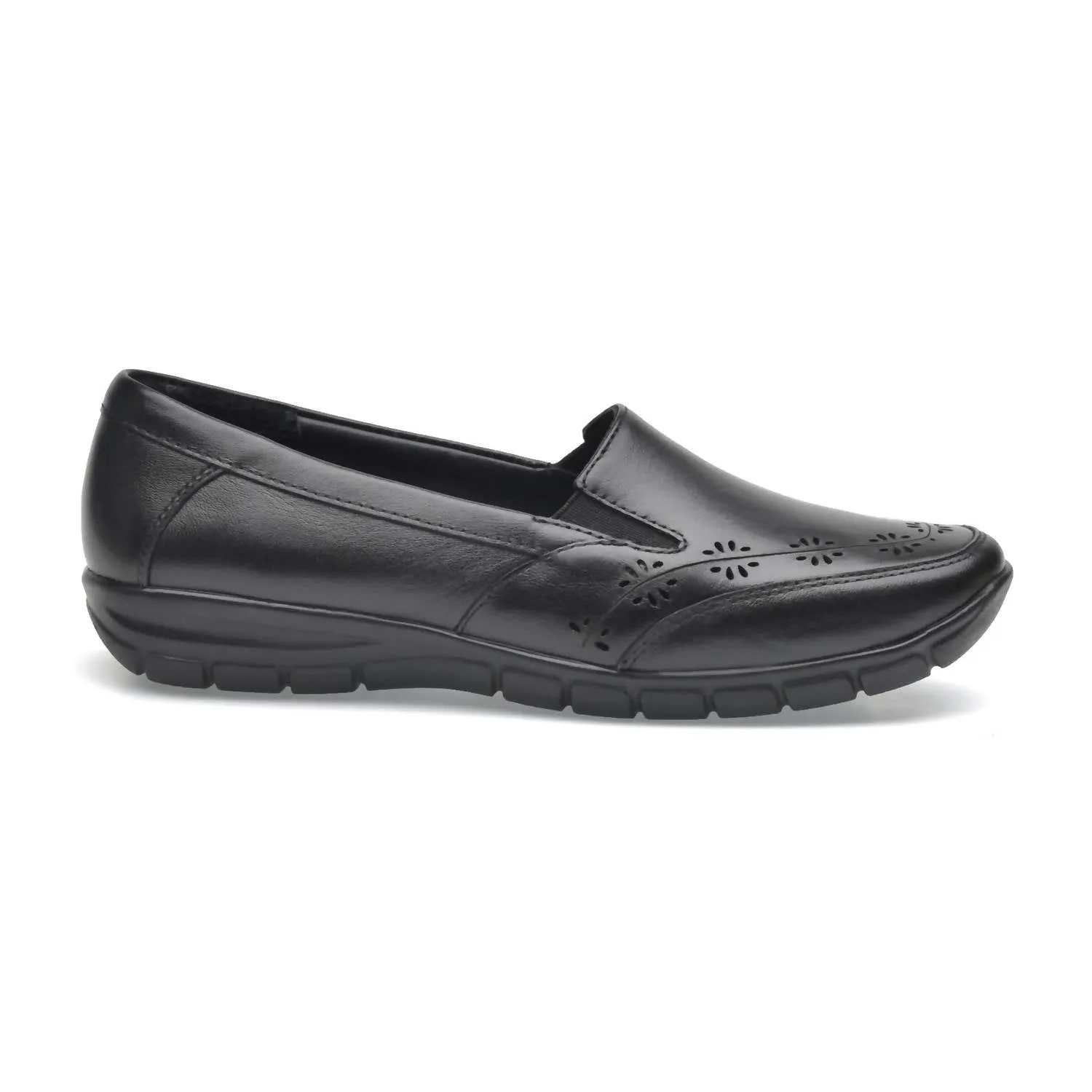 Women's Lambskin Moccasin In Black
