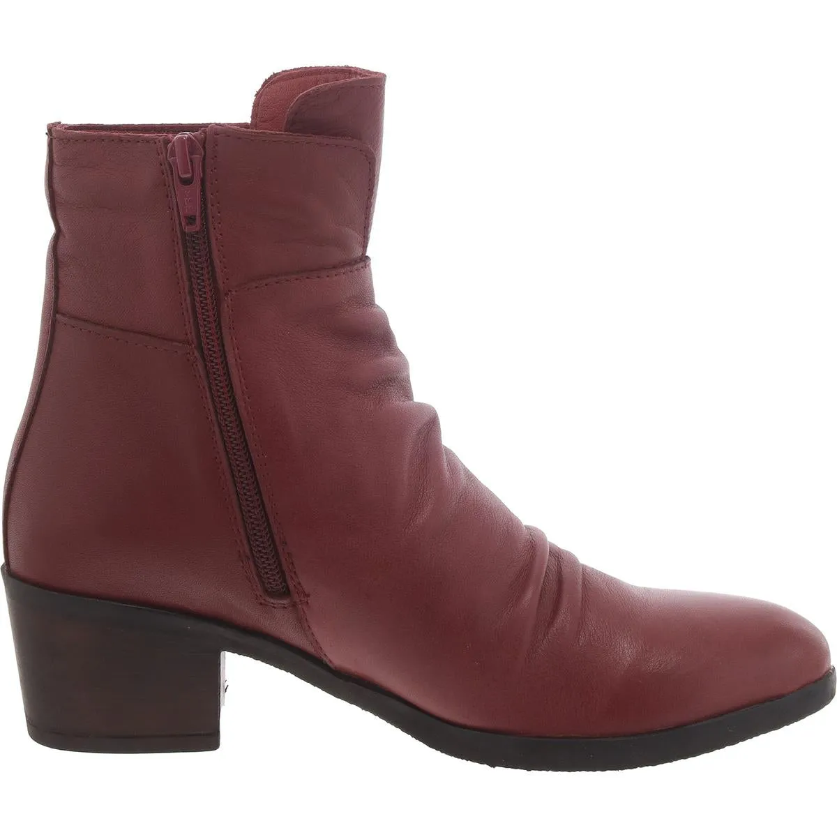 Womens Leather Ankle Boots