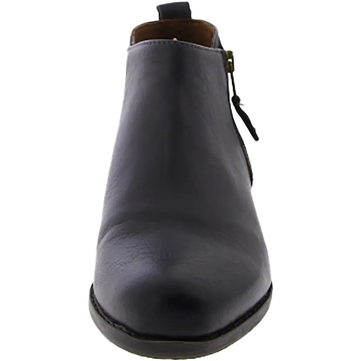 Womens Leather Comfort Booties