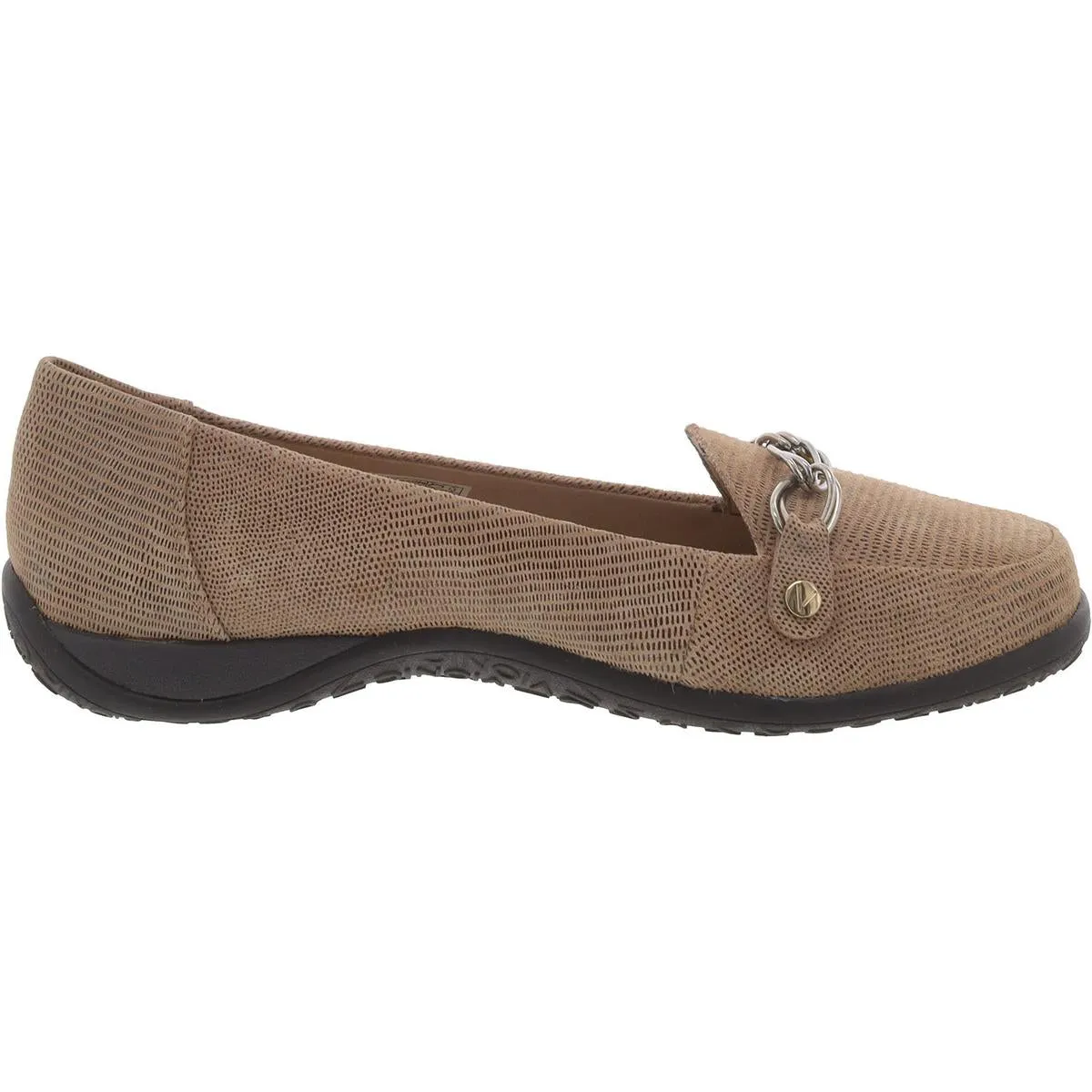 Womens Leather Dress Loafers