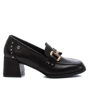 Women's Leather Moccasins In Black