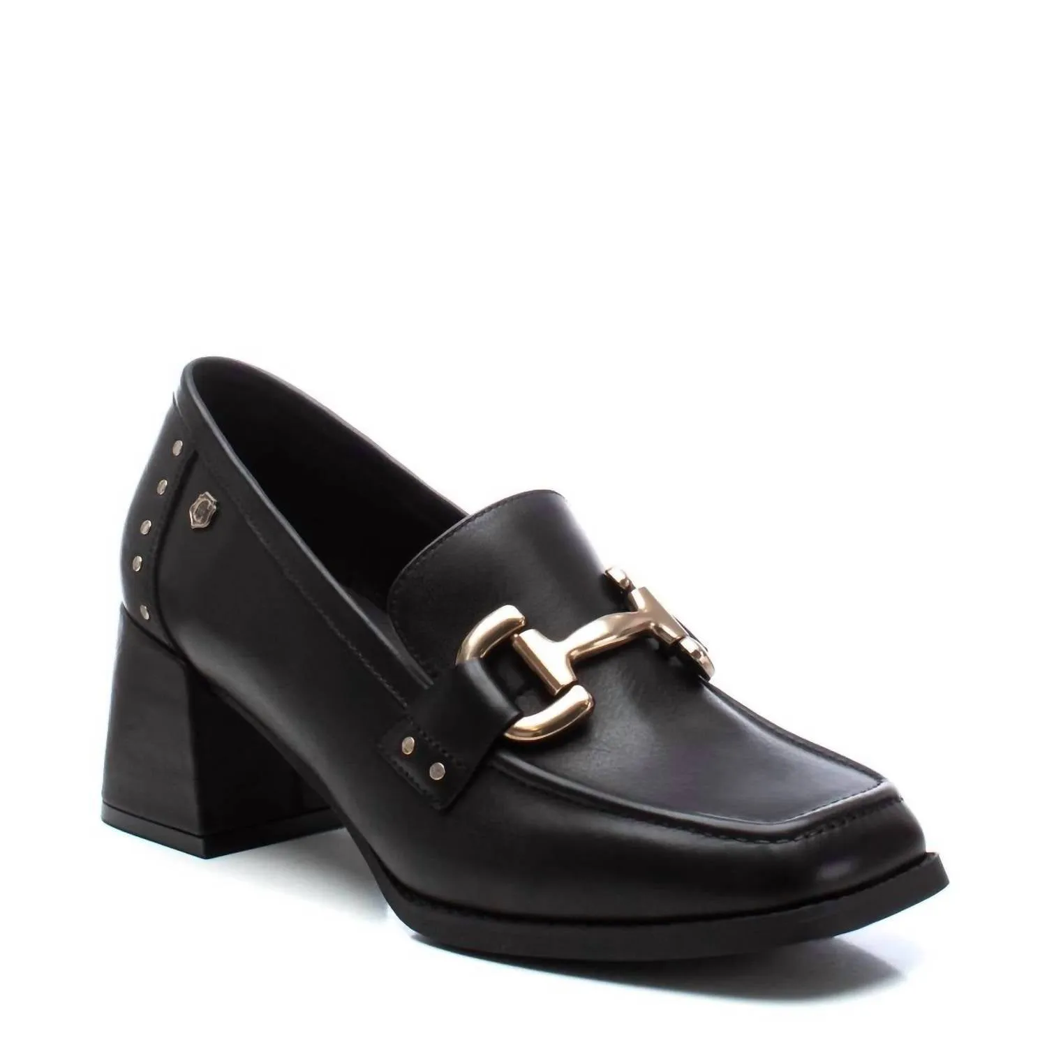 Women's Leather Moccasins In Black