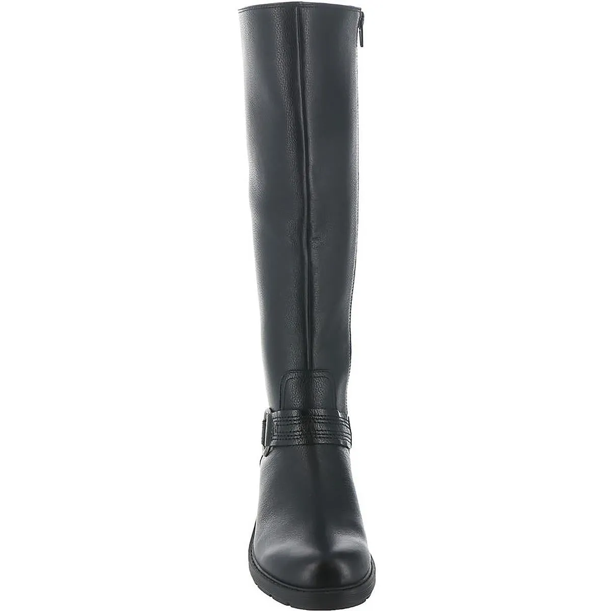Womens Leather Riding Knee-High Boots