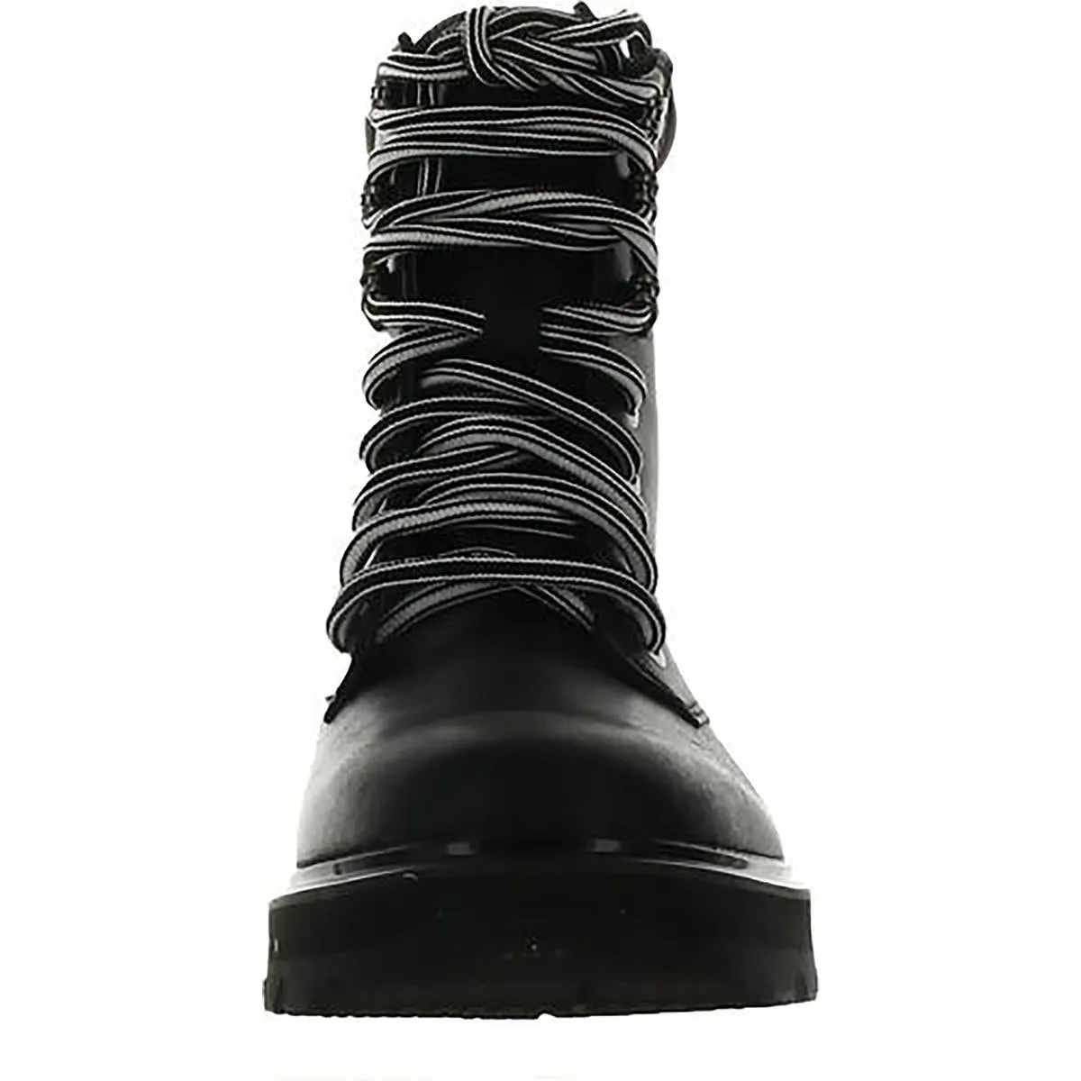 Womens Leather Waterproof Ankle Boots