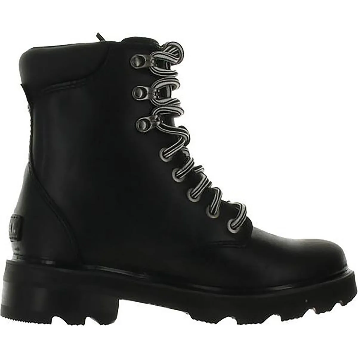 Womens Leather Waterproof Ankle Boots