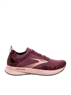 Women's Levitate 4 Running Shoes In Nocturne/coral/zinfandel