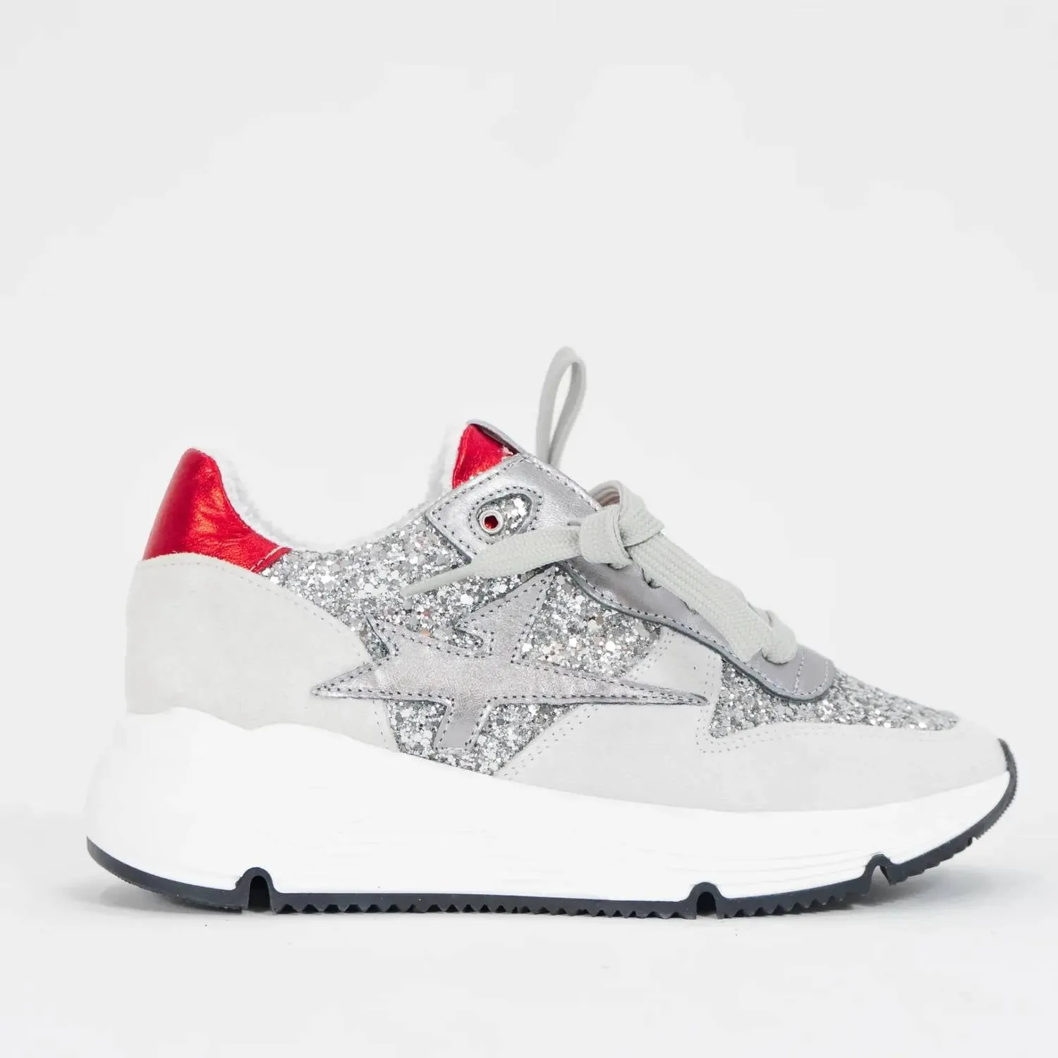 Women's Lightning Strike Argent Shoe In Argento