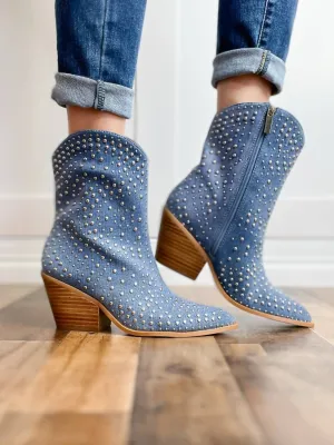 Women's Lowlights Bootie In Light Blue