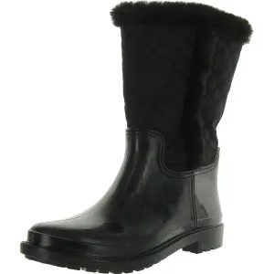 Womens Lugged Sole Pull On Winter & Snow Boots