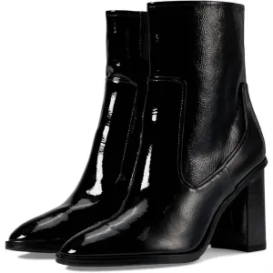 Women's Maymici Heeled Bootie In Black Patent