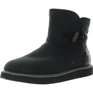 Womens Mixed Media Canvas Winter & Snow Boots
