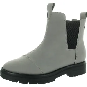 Womens Mixed Media Chelsea Boots