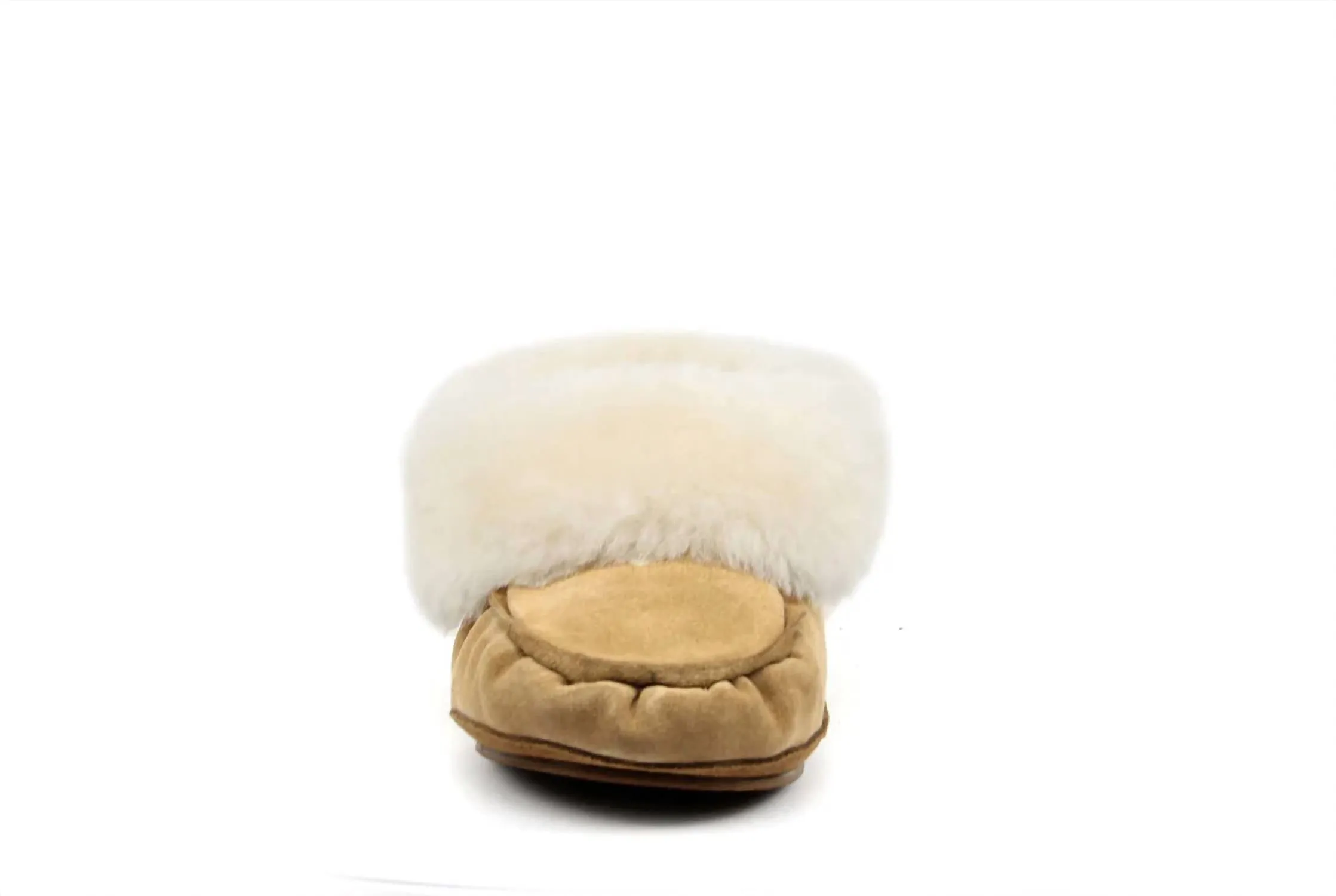 Women's Moccasin Shoes In Tan