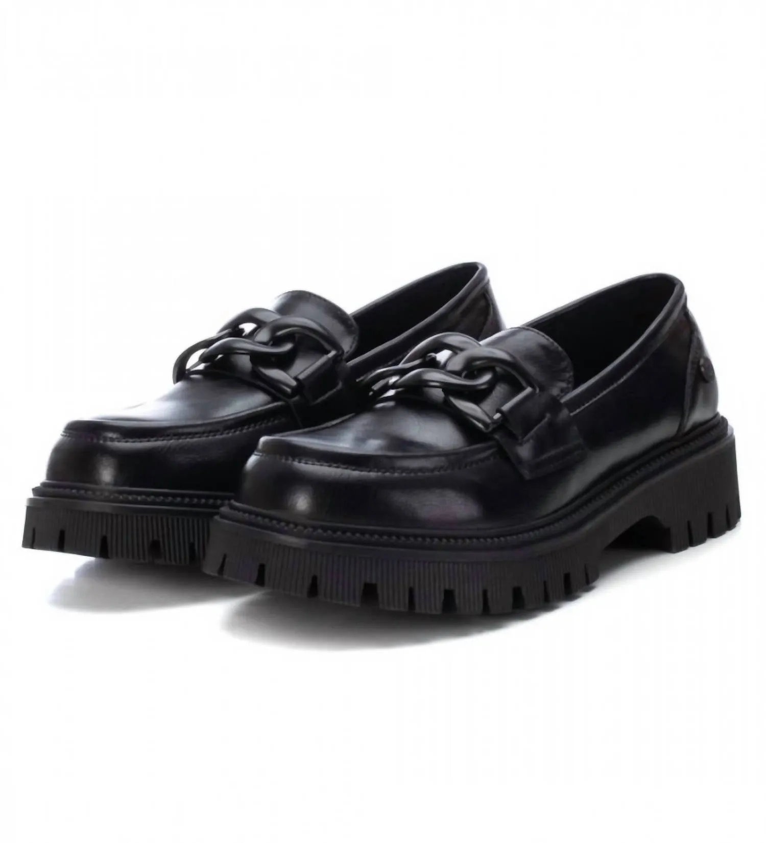 Women's Moccasins Loafer In Black