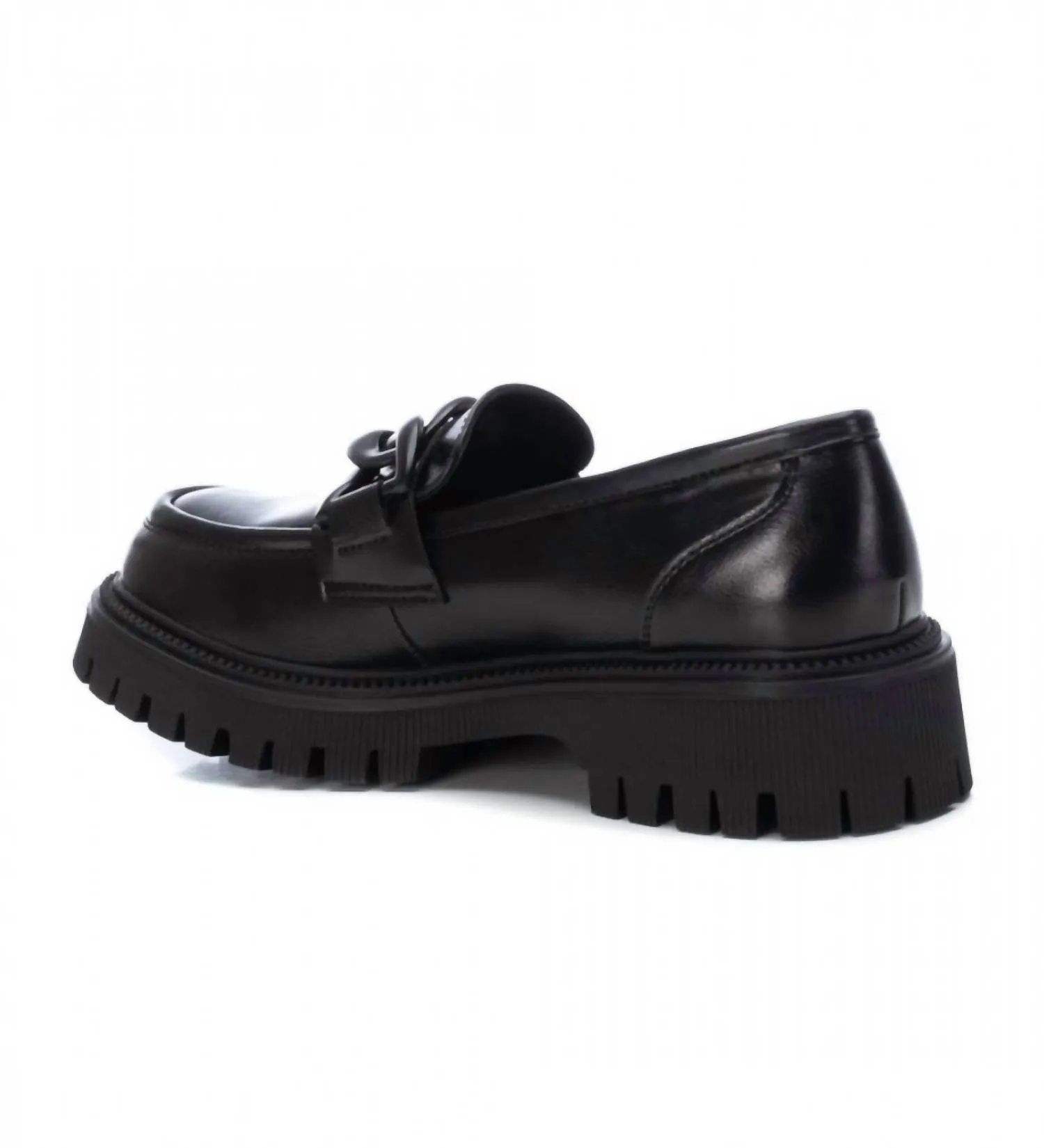 Women's Moccasins Loafer In Black