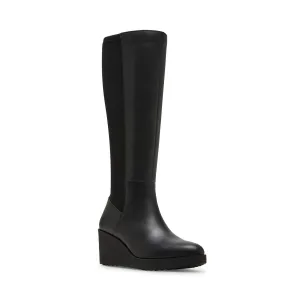 Women's Monique Tall Boot In Black Leather