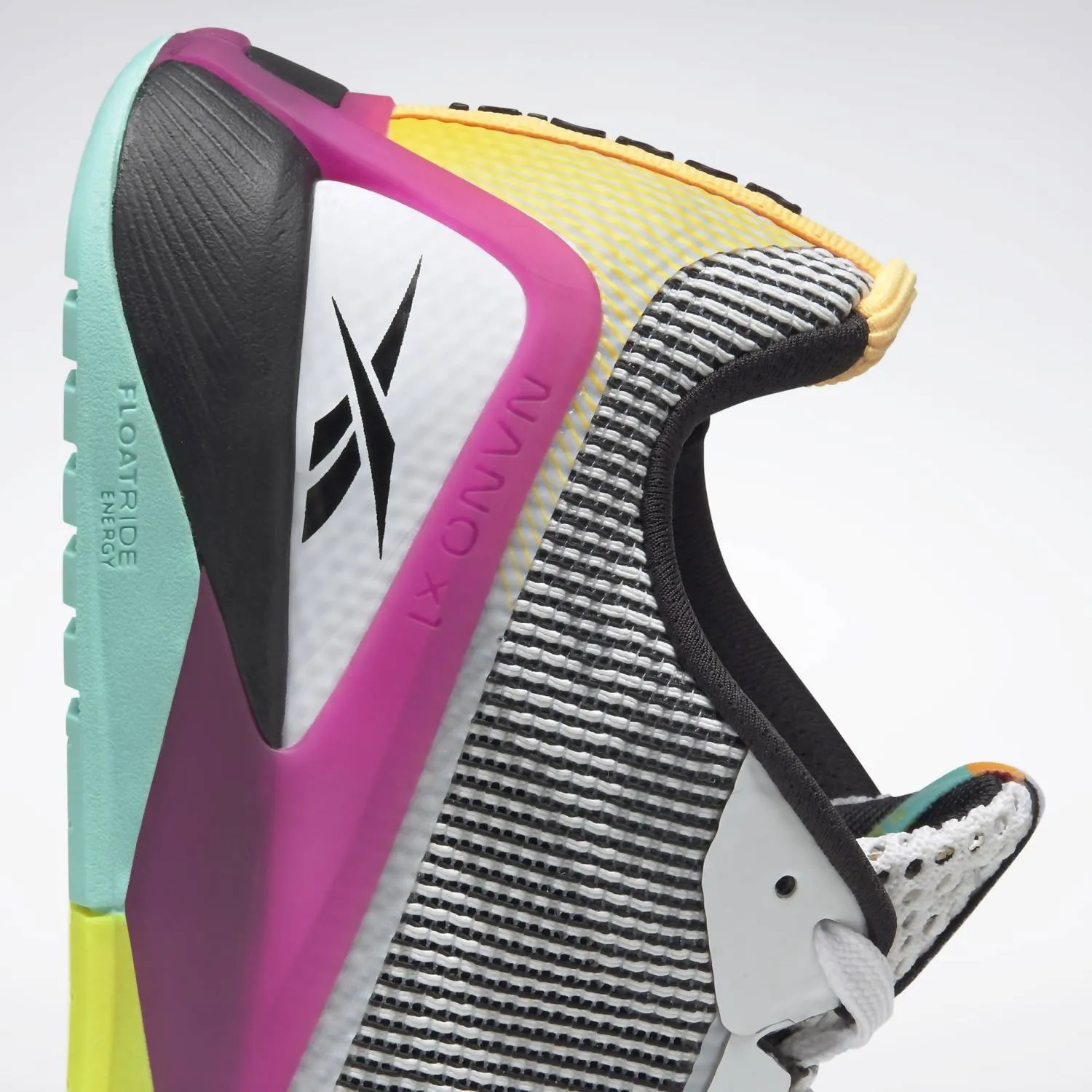 Women's Nano X1 Grit Running Shoes In Footwear White/core Black/pursuit Pink