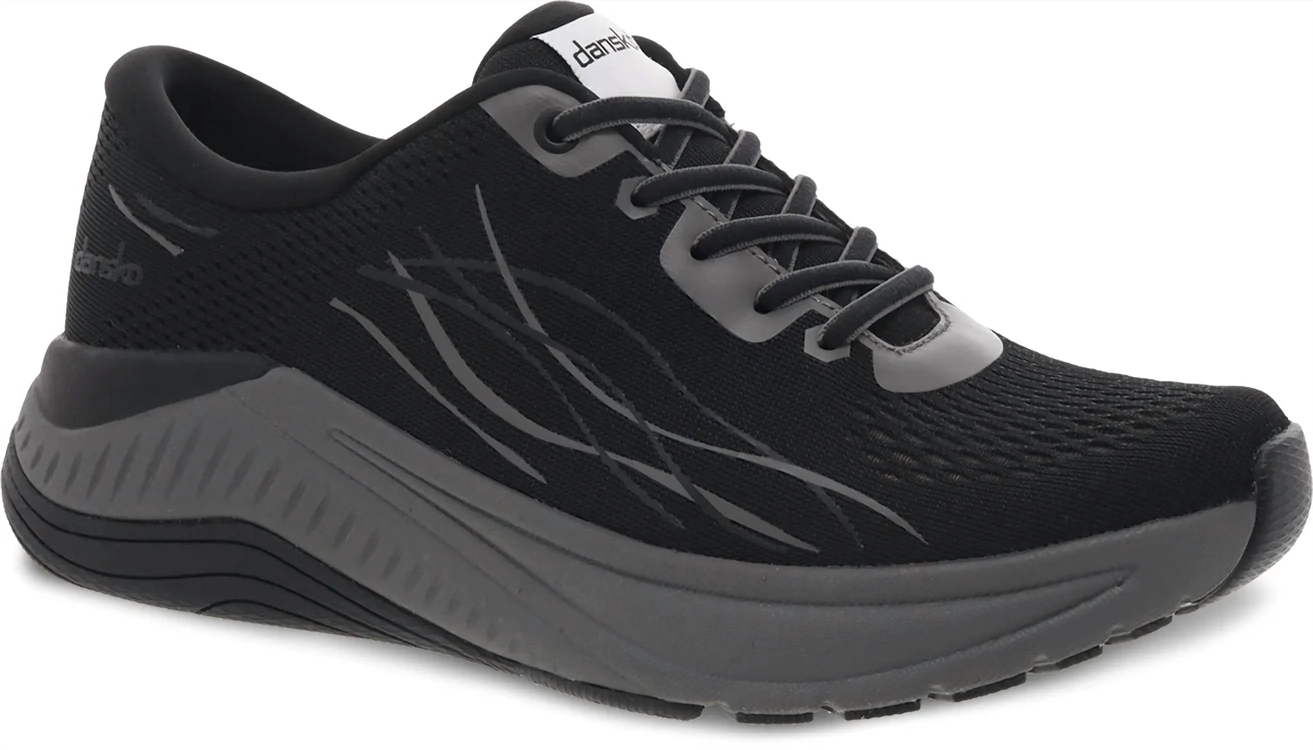Womens Pace Mesh Shoes In Black/grey