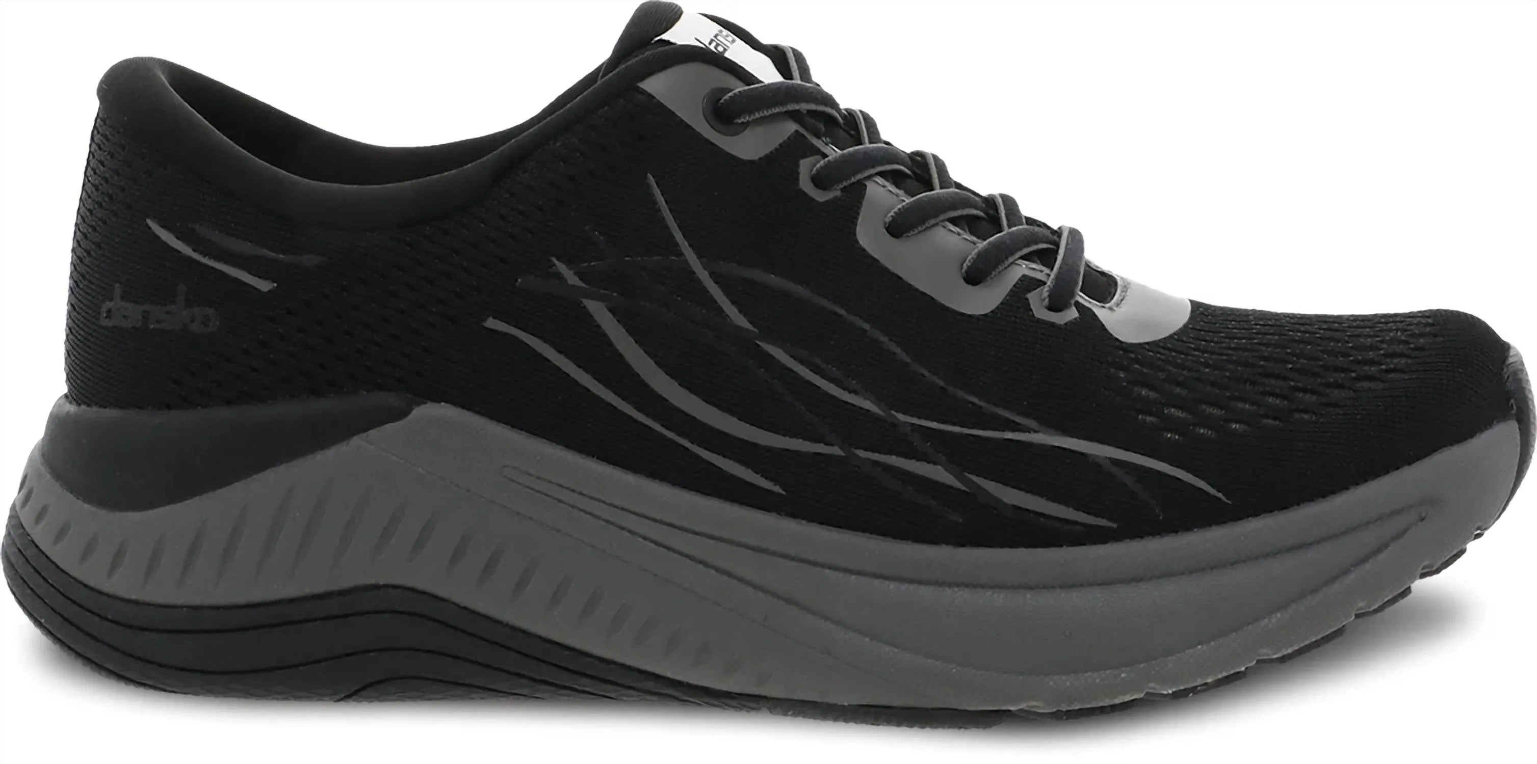 Womens Pace Mesh Shoes In Black/grey