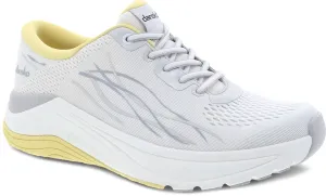 Women's Pace Mesh Shoes In White/yellow