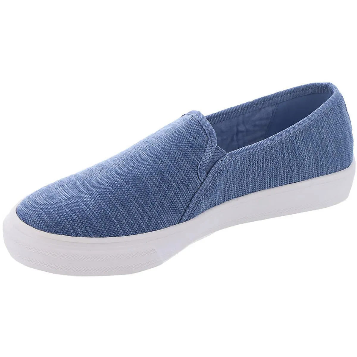 Womens Padded Insole Knit Loafers