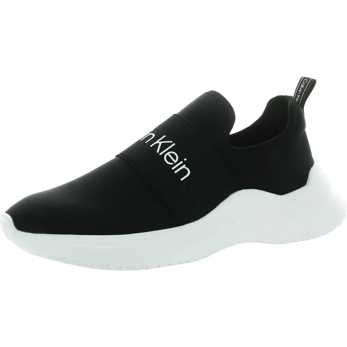 Womens Padded Insole Neoprene Slip-On Sneakers