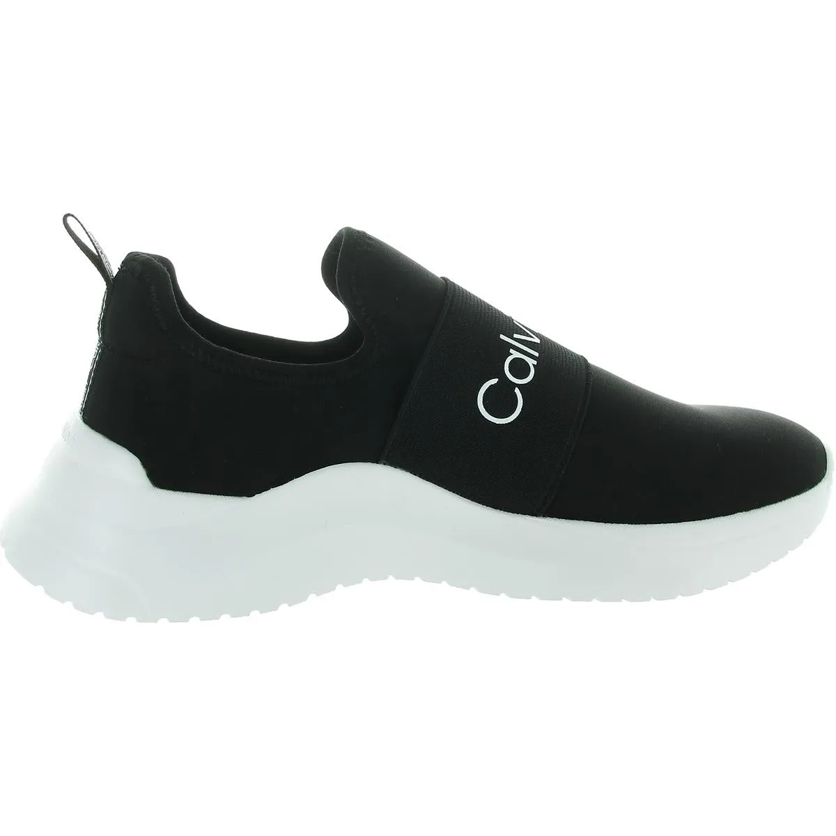 Womens Padded Insole Neoprene Slip-On Sneakers