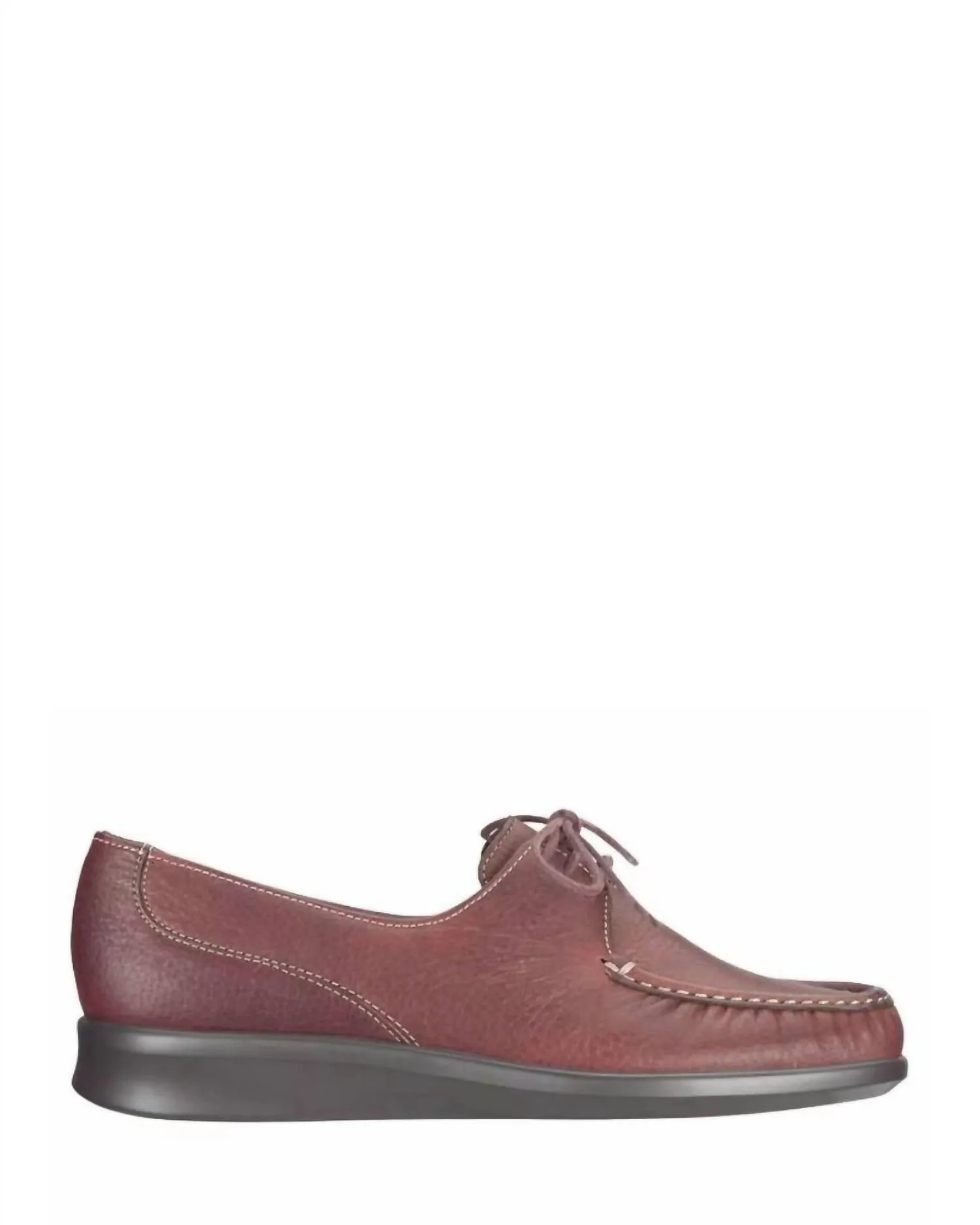 Women's Petra Lace Up Loafer In Mulch