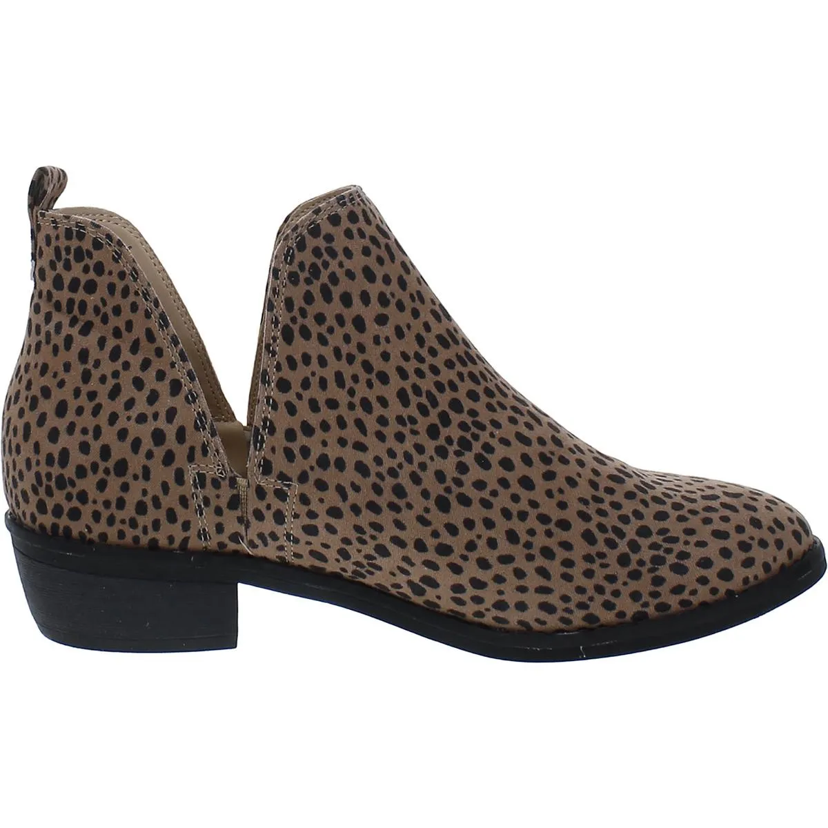 Womens Pointed Toe Casual Ankle Boots
