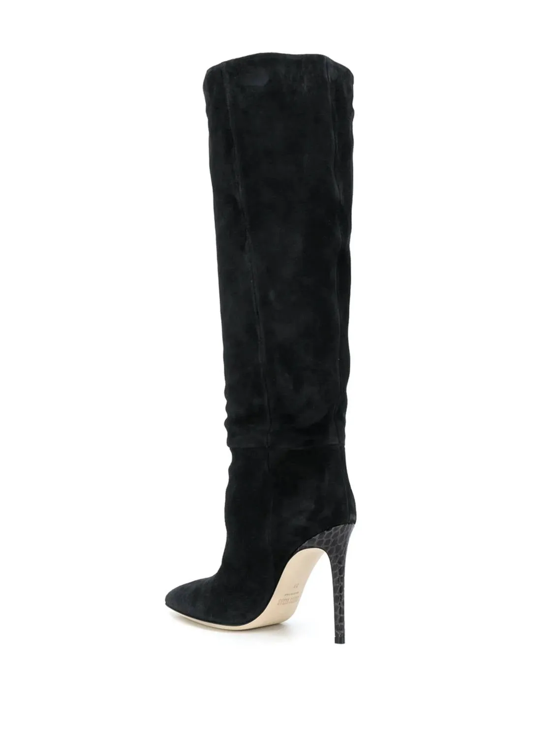 Women's Pointed Toe Knee-High Boots In Nero