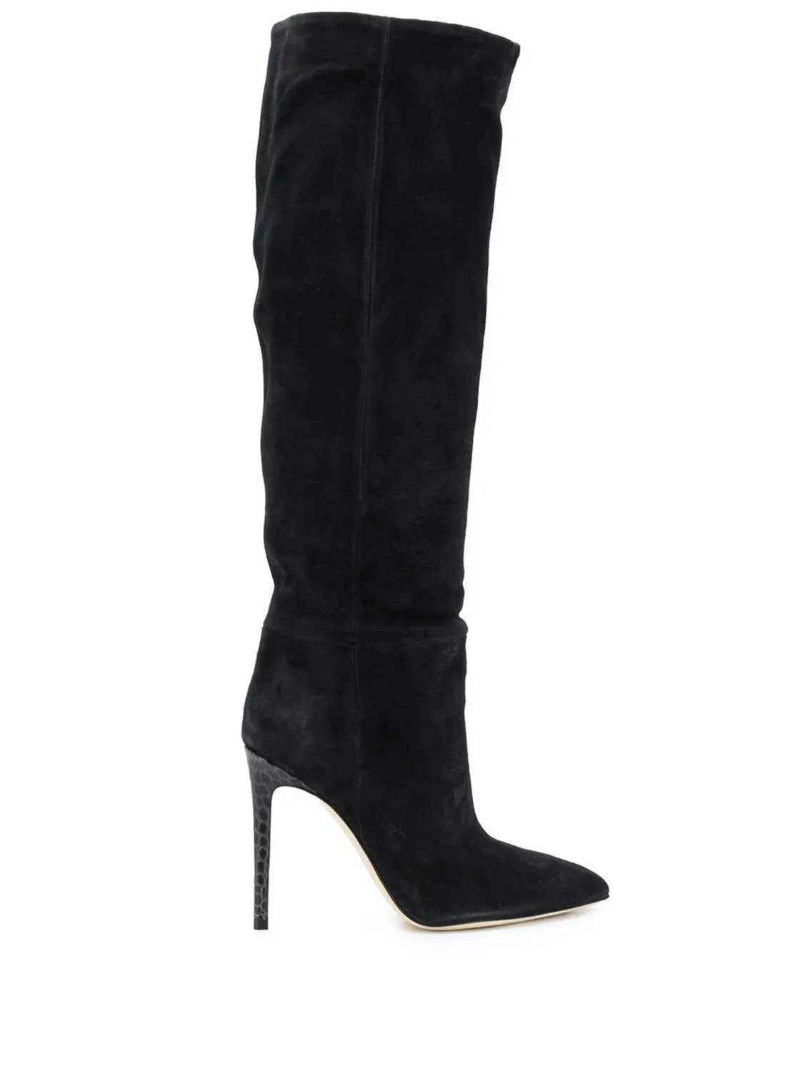 Women's Pointed Toe Knee-High Boots In Nero