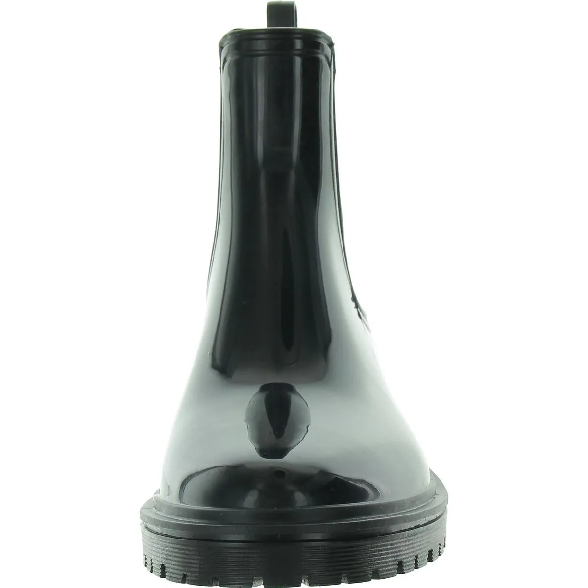 Womens Rainboots Lugged Sole Ankle Boots