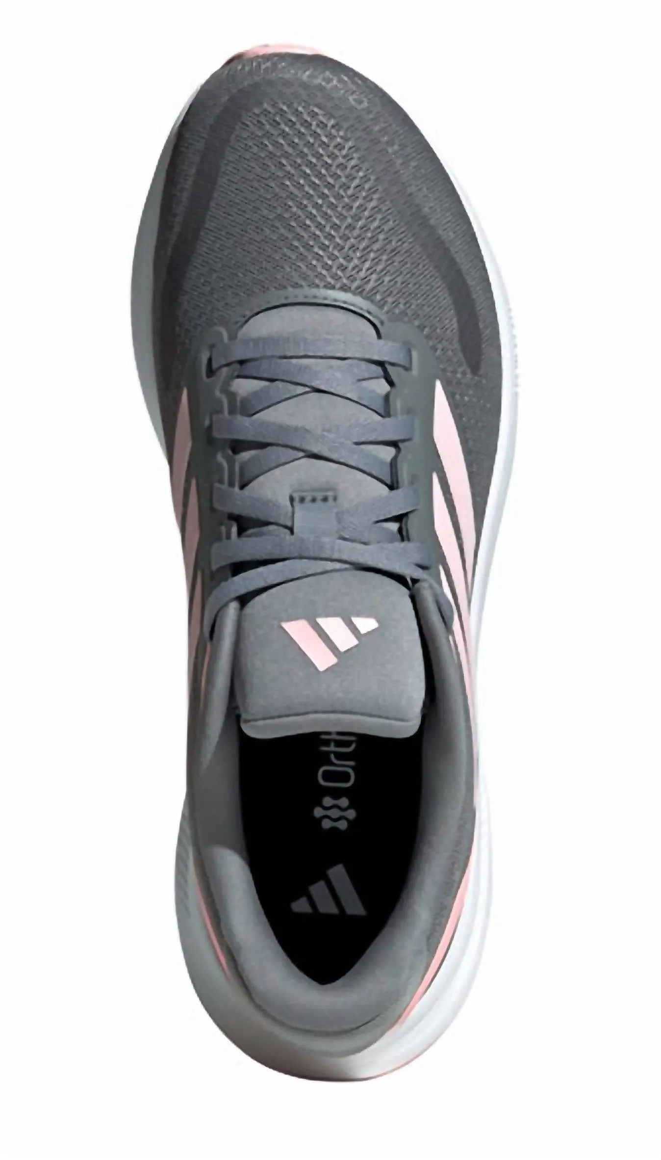 Women's Runfalcon 5 Running Shoe In Grey/sandy Pink/white