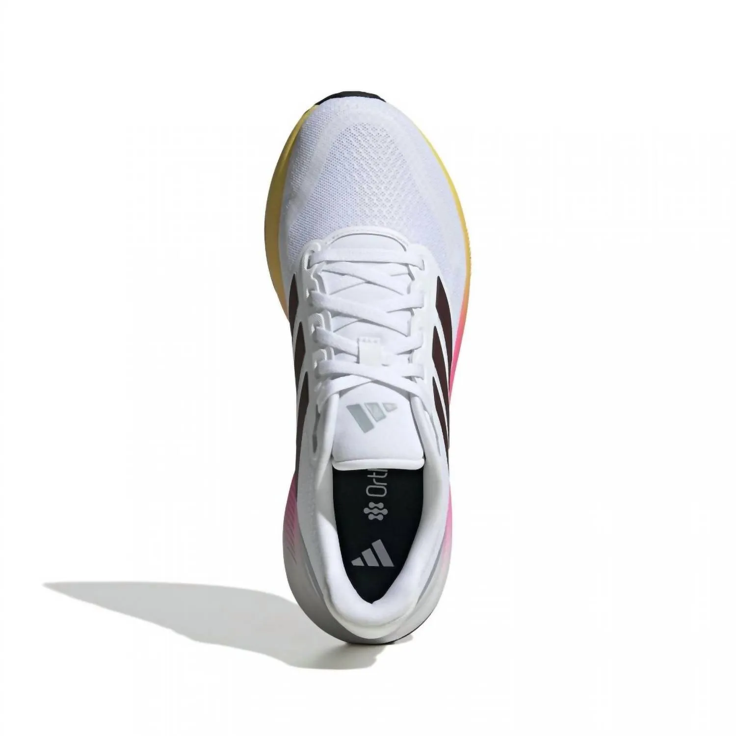 Women's Runfalcon 5 Wide Running Shoe In White/aurora Met./black