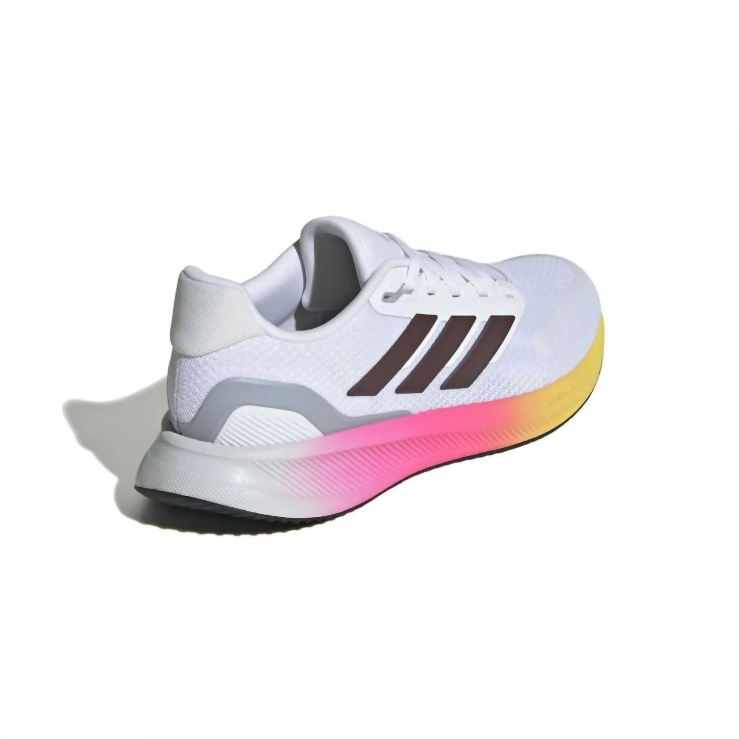 Women's Runfalcon 5 Wide Running Shoe In White/aurora Met./black