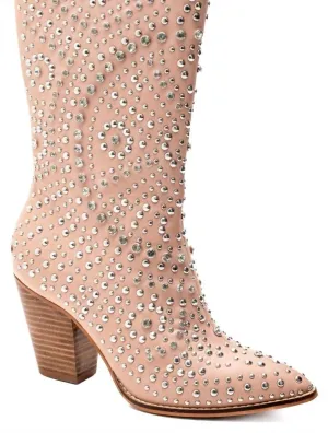 Women's Scootin Boots In Blush