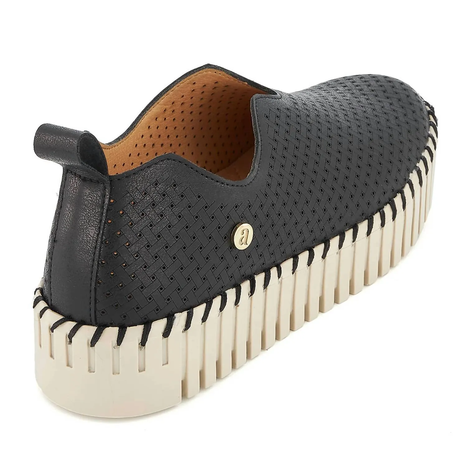 Women's Slip On Moccasins In Navy