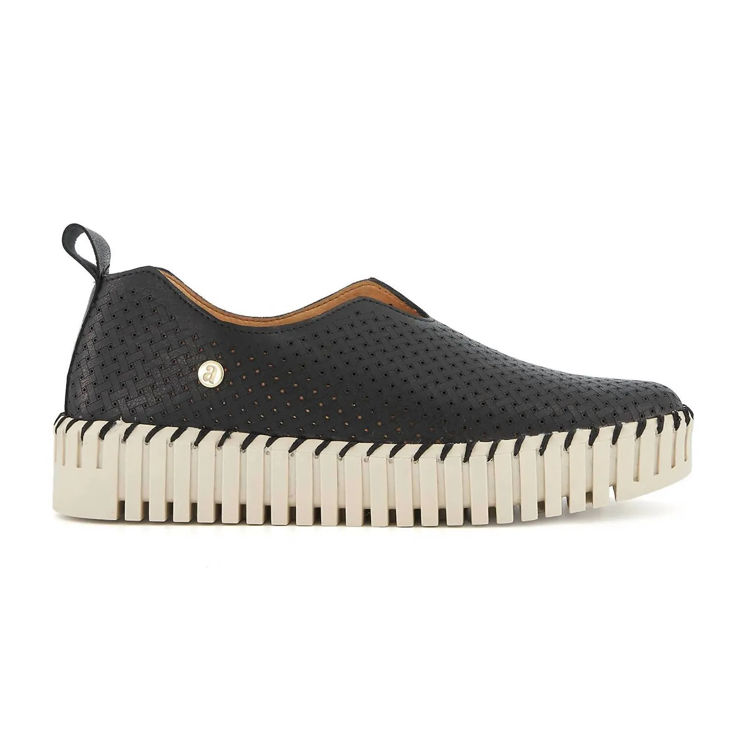 Women's Slip On Moccasins In Navy