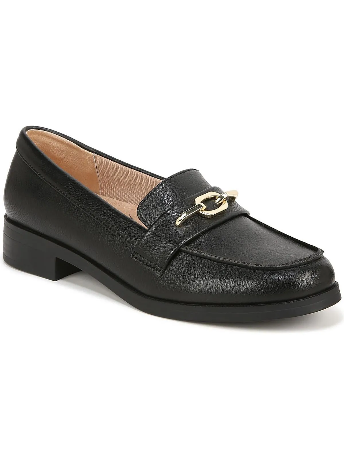 Womens Slip On Round Toe Loafers