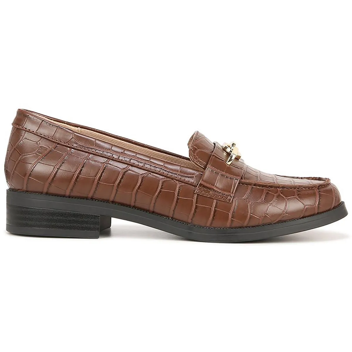 Womens Slip On Round Toe Loafers