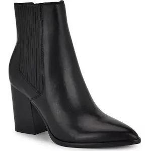 Womens Stretch Leather Chelsea Boots