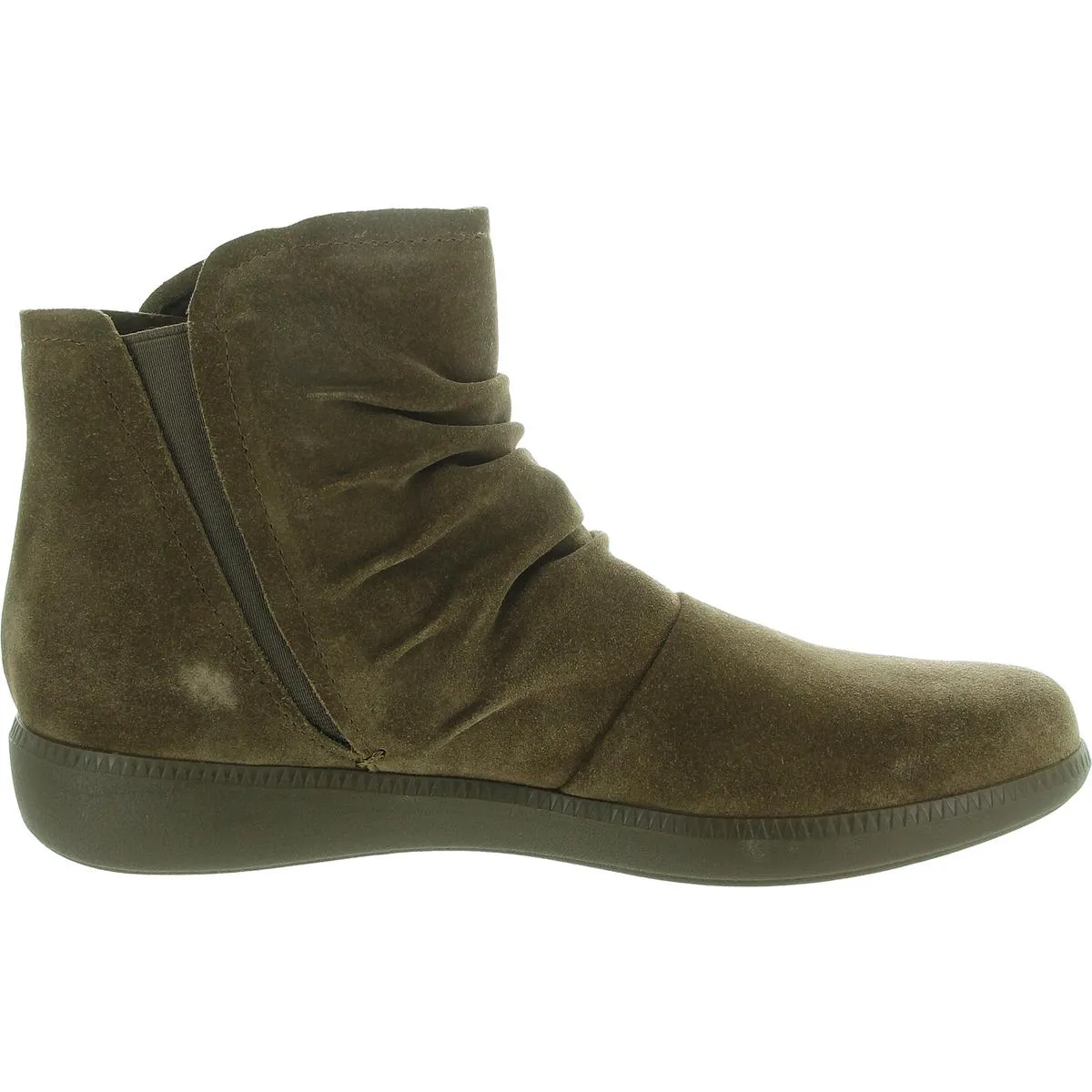 Womens Stretch Man Made Ankle Boots