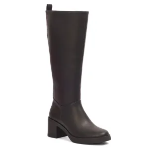 Women's Tall Riding Boots In Black