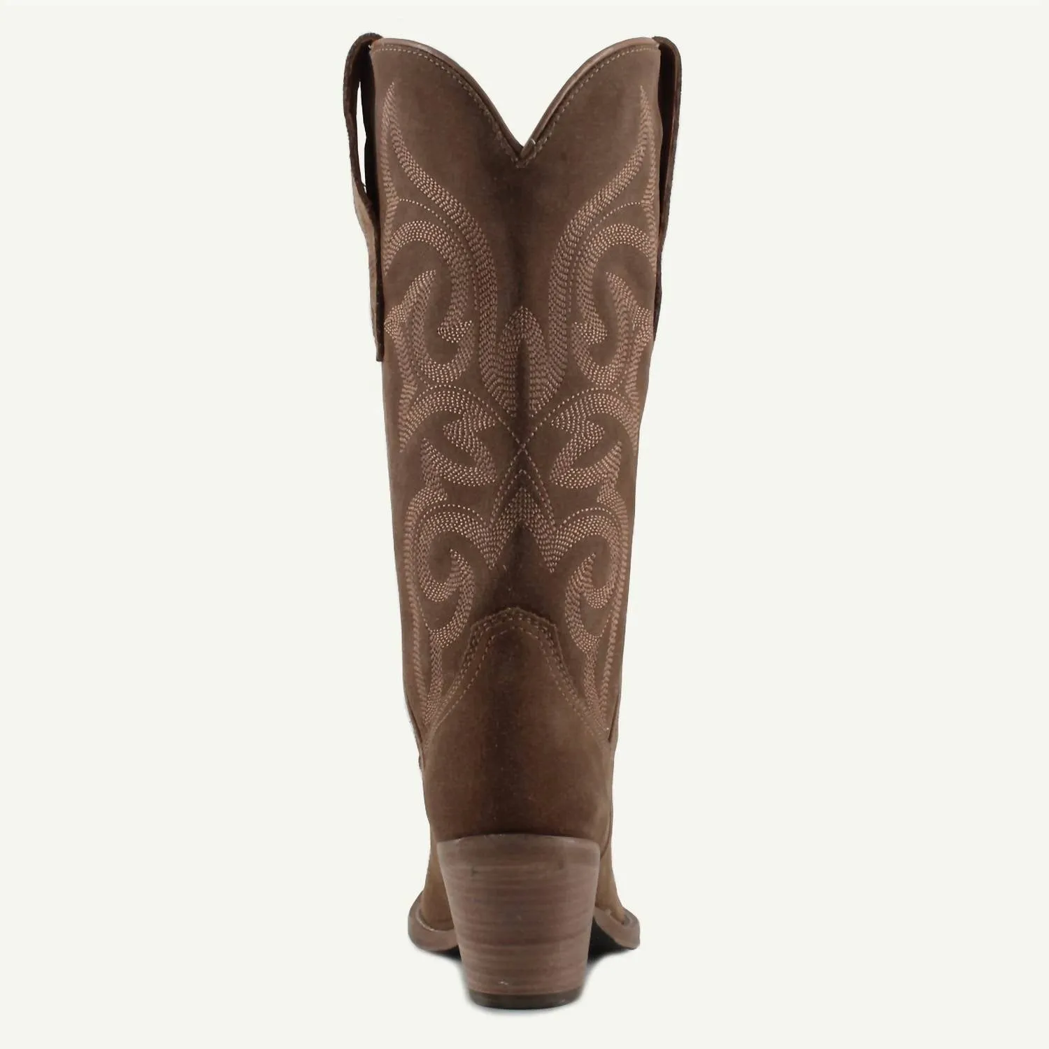 Women's Tessa Leather Cowgirl Boots In Camel