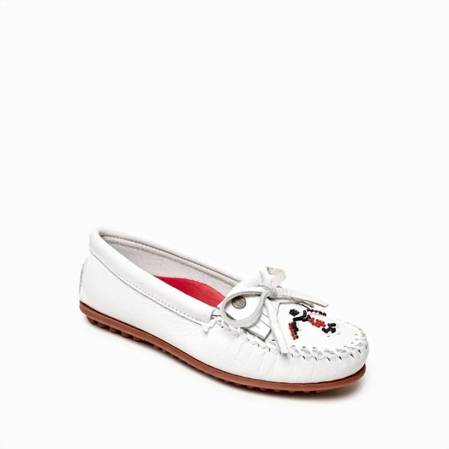 Women's Thunderbird Animikii Hardsole Moccasin In White